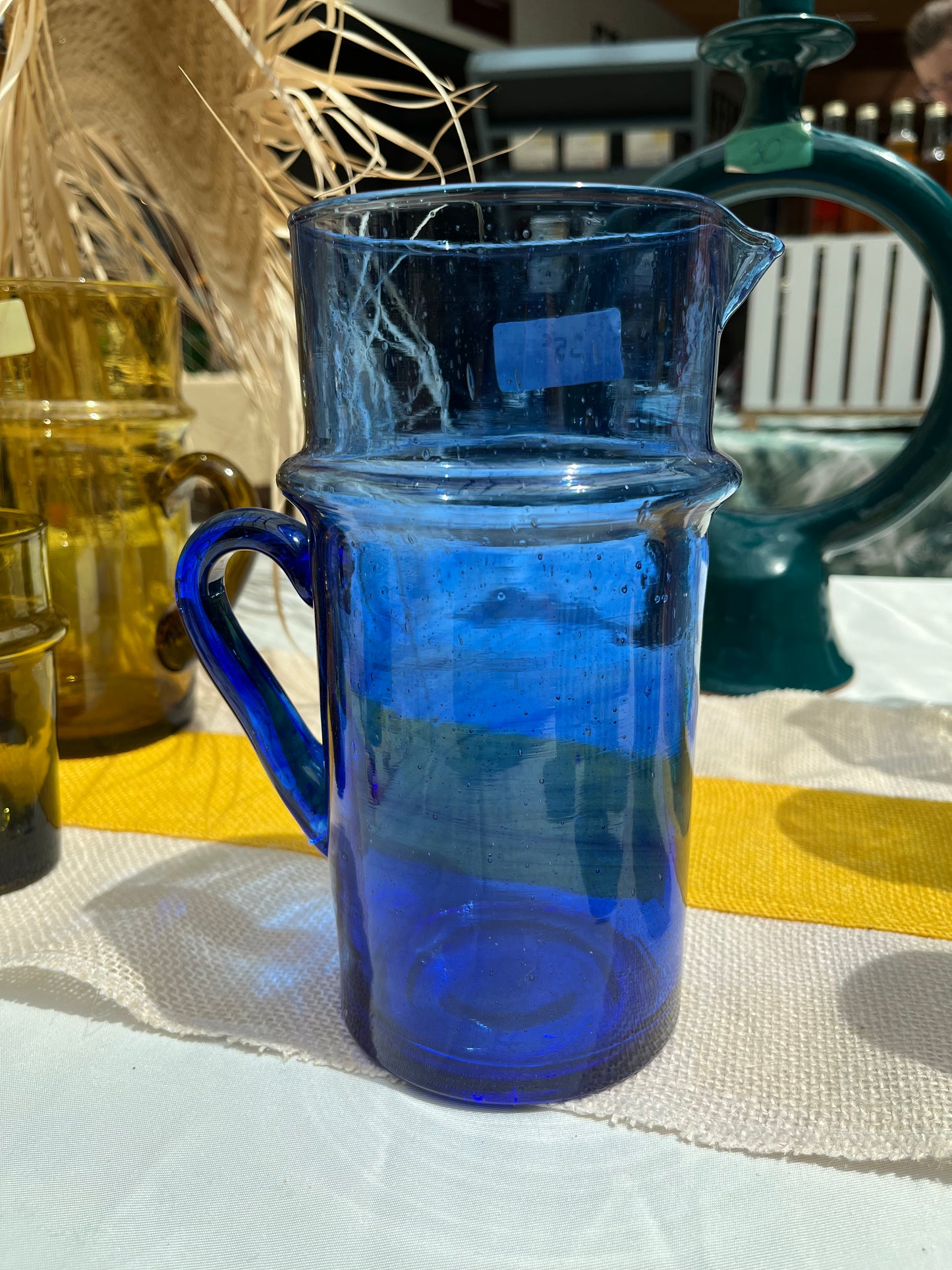 B. Verres soufflés BELDI Bleu
