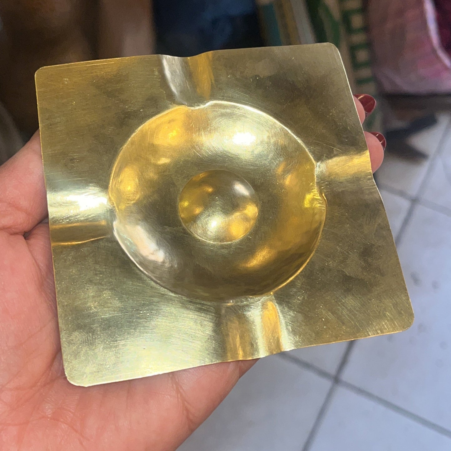 Cendrier en Laiton MINIMALISTE