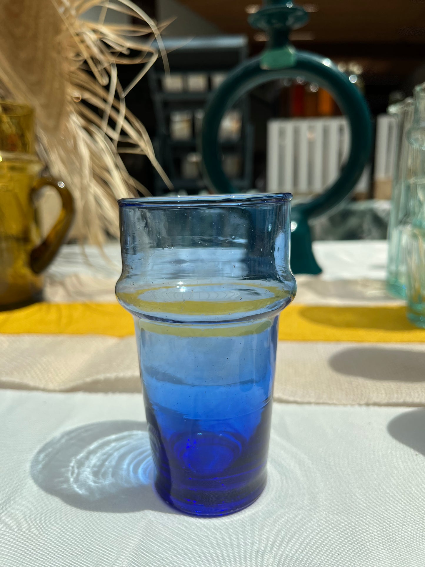 B. Verres soufflés BELDI Bleu