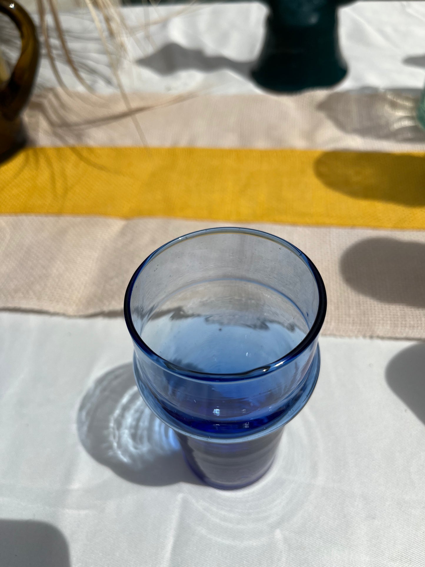 B. Verres soufflés BELDI Bleu