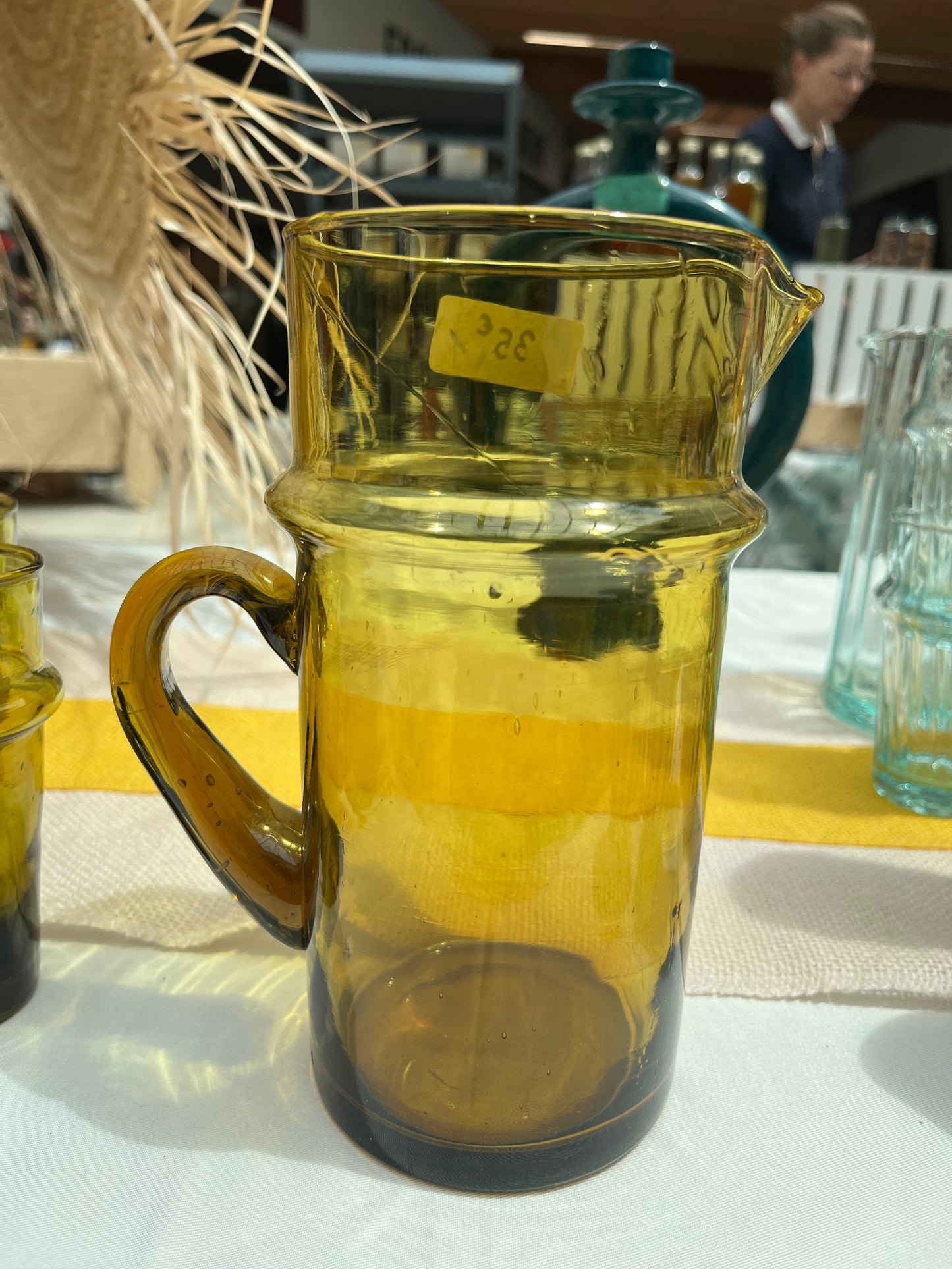 B. Verres Soufflés BELDI Jaune