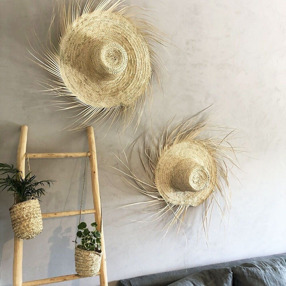 Chapeau mini décoration murale BALI n°12