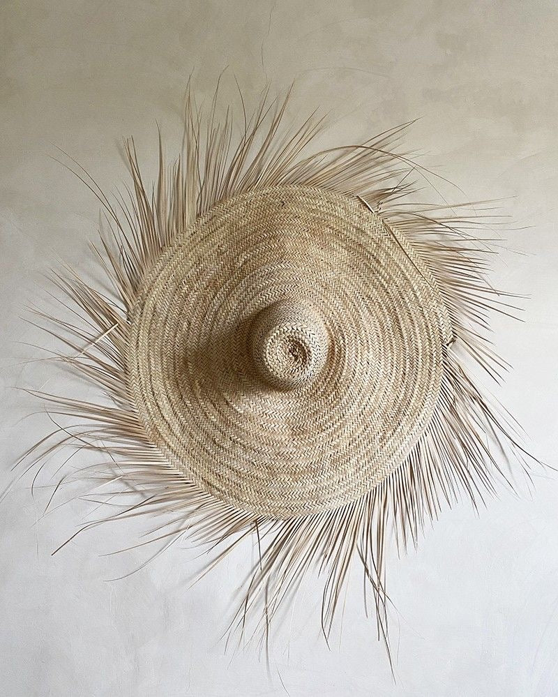 Chapeau décoration murale BALI n°11
